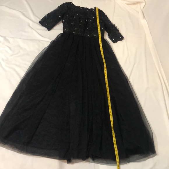 Prom Black long dress - Picture 8 of 14